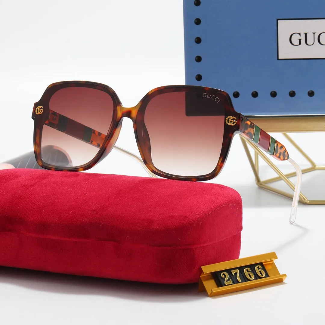 5 colors double G three-color stitching polarized sunglasses