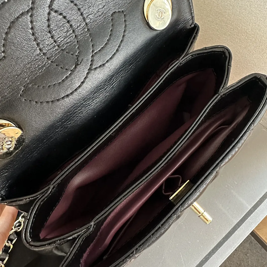 Flap Bag with Top Handle