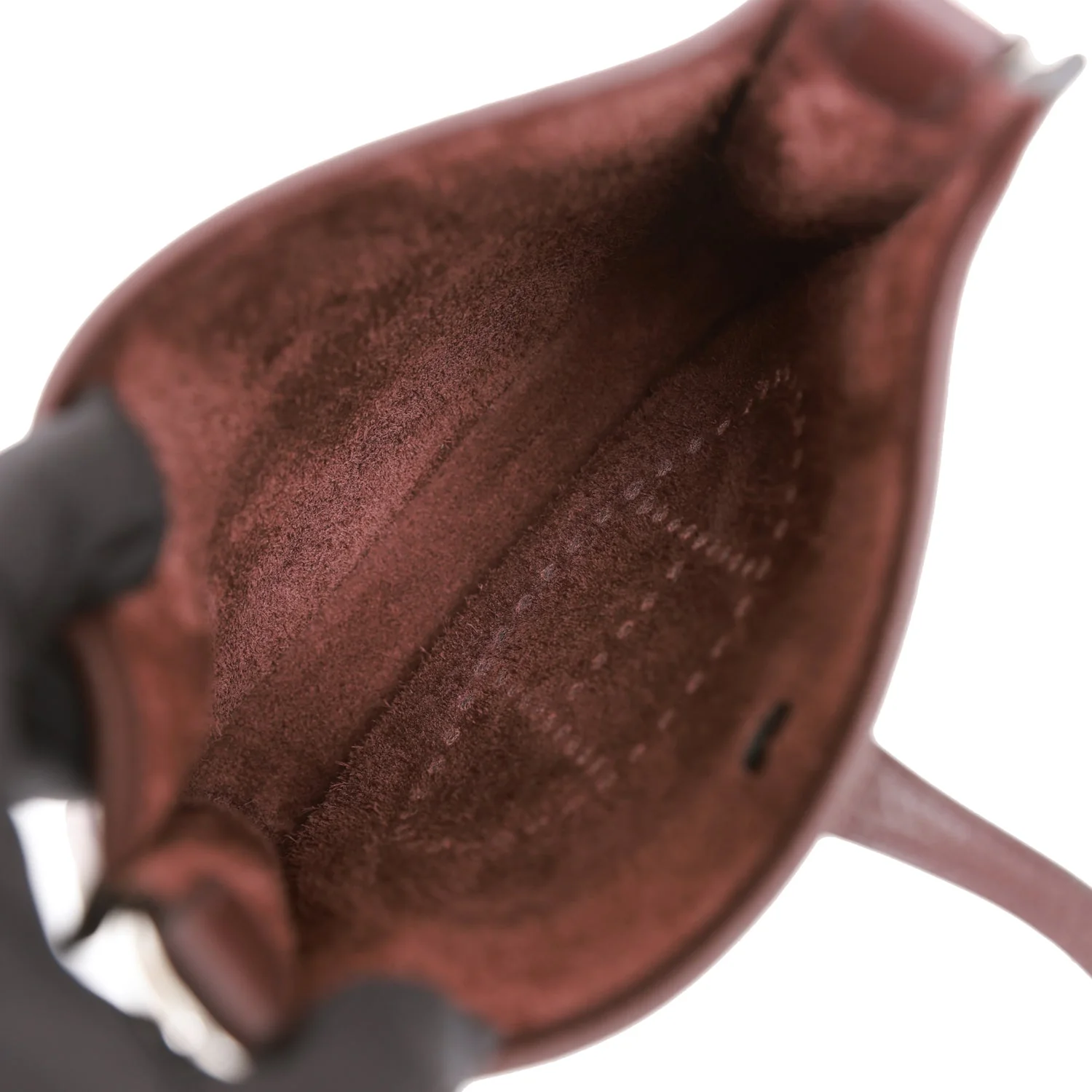 Hermes Evelyne TPM Rouge Sellier Clemence Palladium Hardware