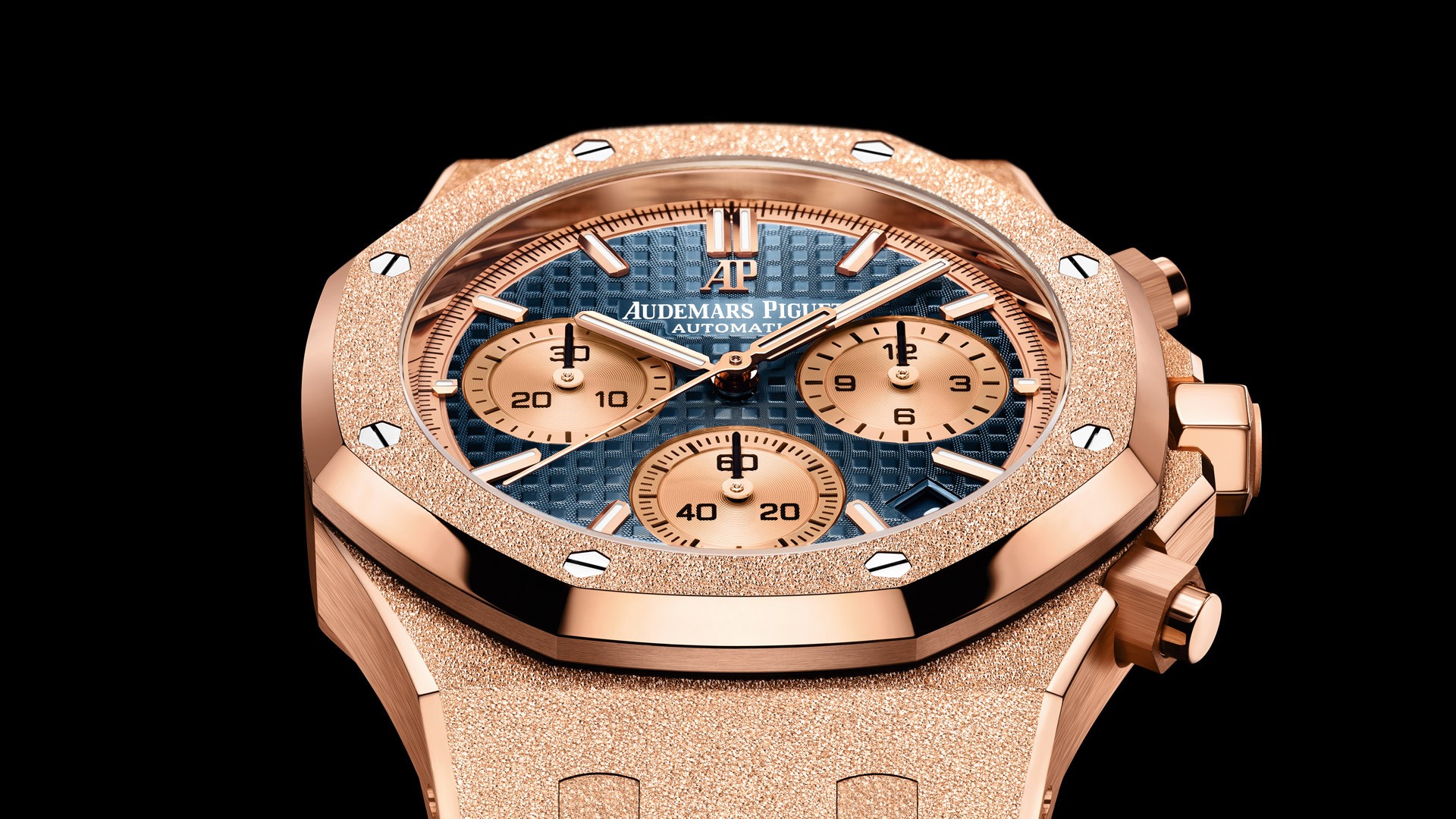ROYAL OAK FROSTED GOLD CHRONOGRAPH Blue Dial 41mm
