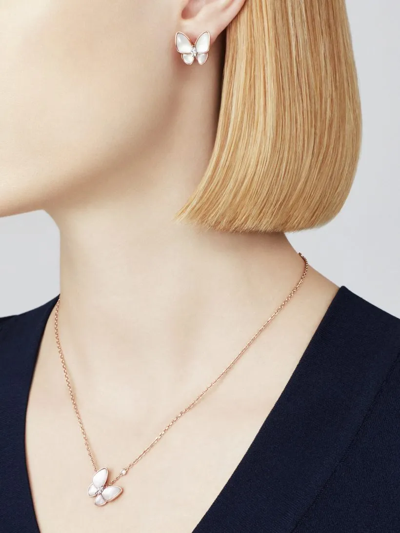 Two Butterfly Earrings