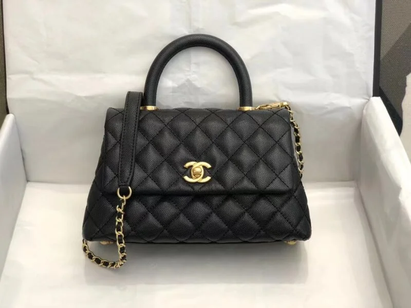 Chanel Coco Handle Black 24*14*10Cm A92990