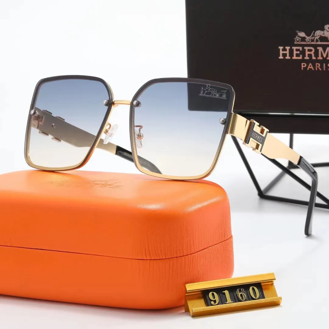 6-color fashionable H letter polarized sunglasses