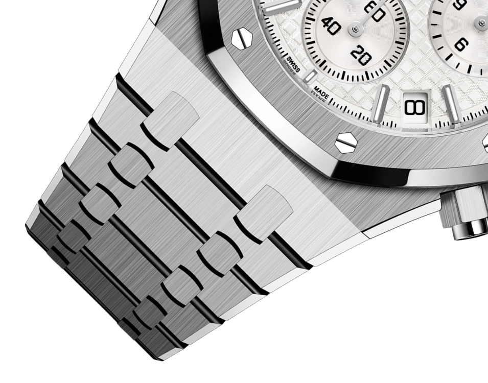 ROYAL OAK Silver-Toned Dial CHRONOGRAPH 41mm