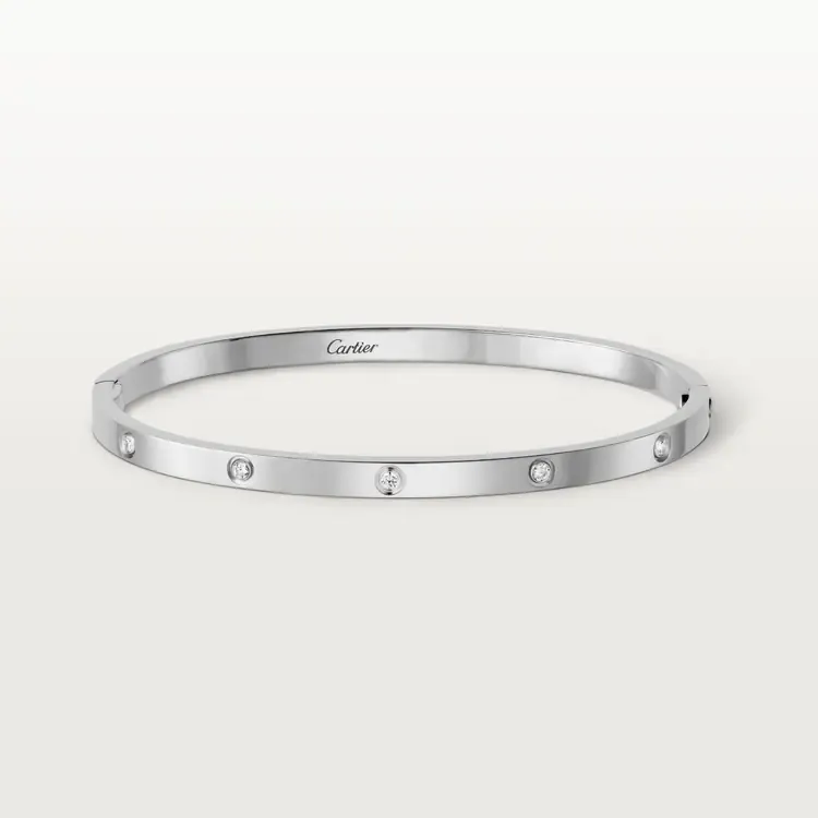 LOVE BRACELET, SMALL MODEL, 10 DIAMONDS