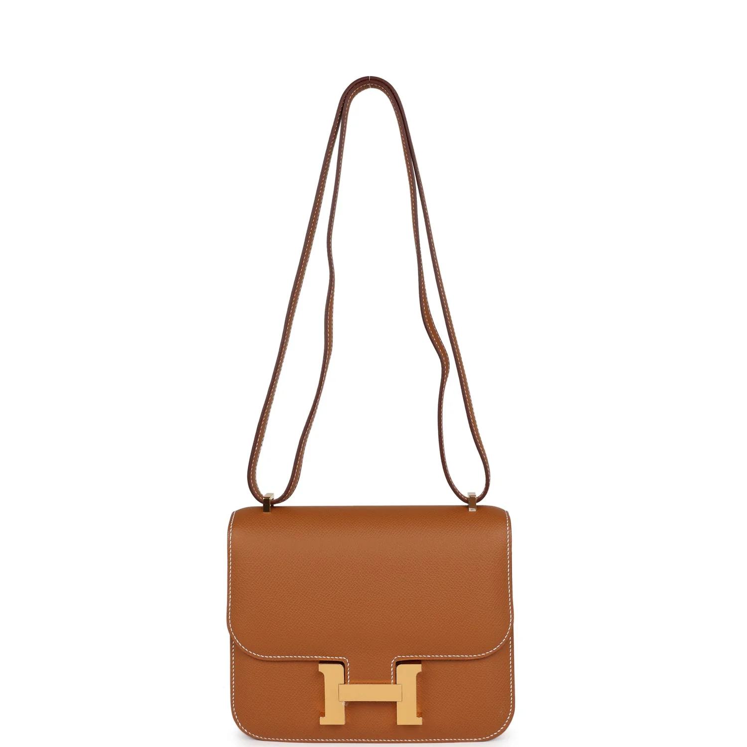 Hermes Constance 1-18 Gold Epsom Gold Hardware