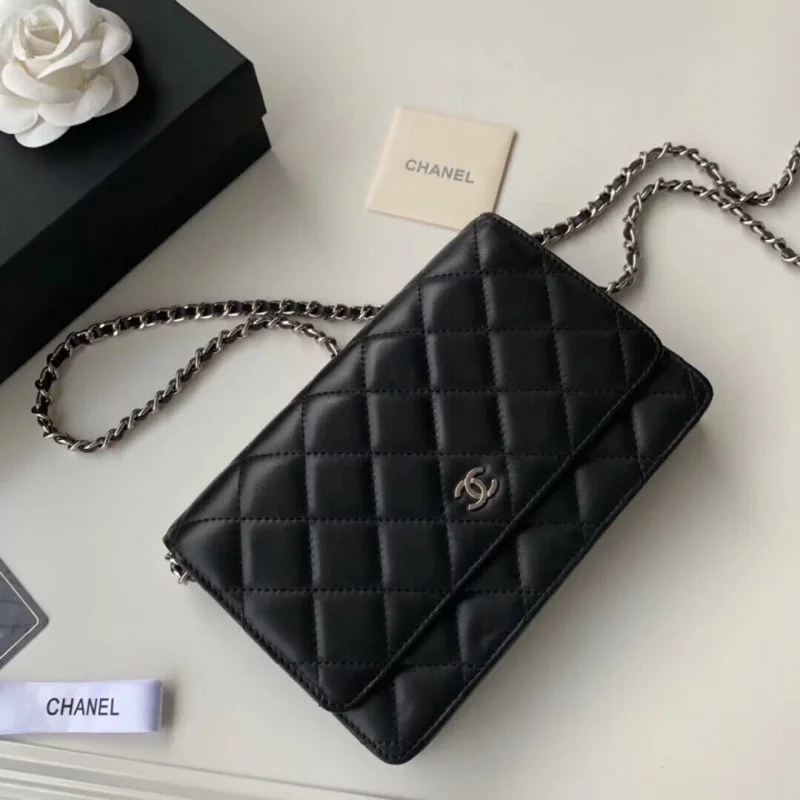 Chanel Class-Lambskin Wallet On Chain W-Ap0250