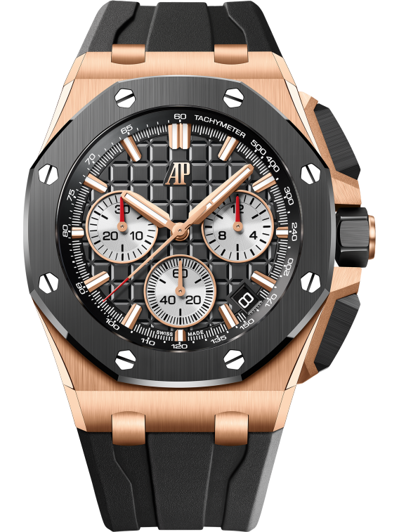 OFFSHORE Pink Gold Black Dial CHRONOGRAPH 43mm