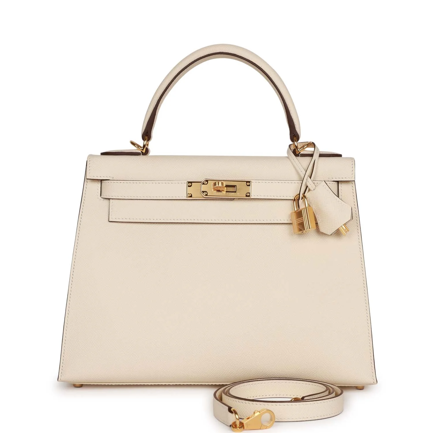 Hermes Kelly Sellier 28 Nata Epsom Gold Hardware