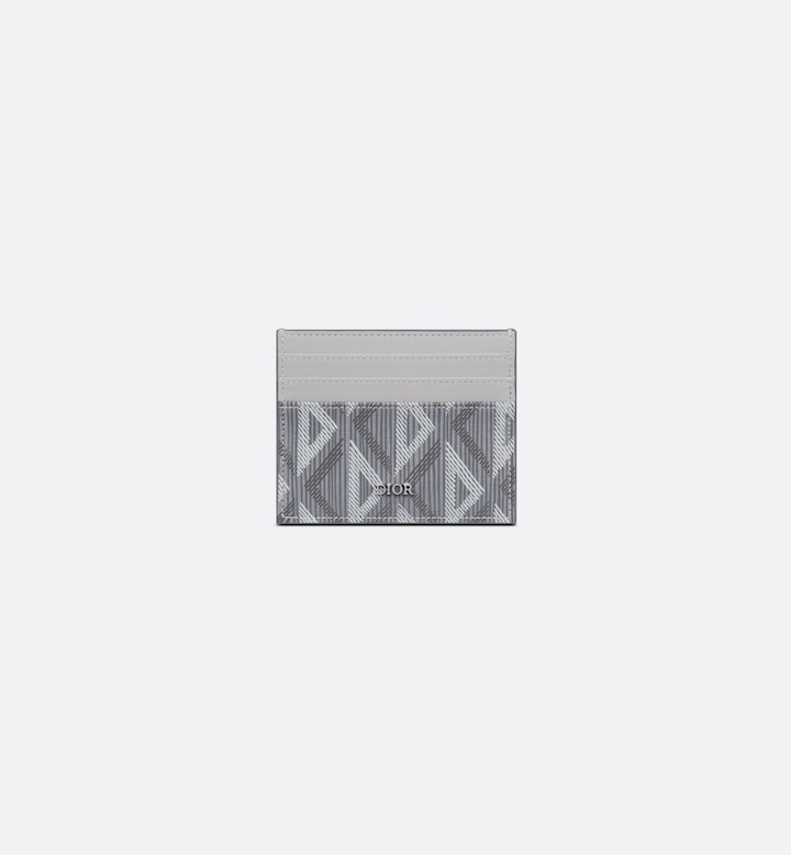 Card Holder Gray CD Diamond Canvas