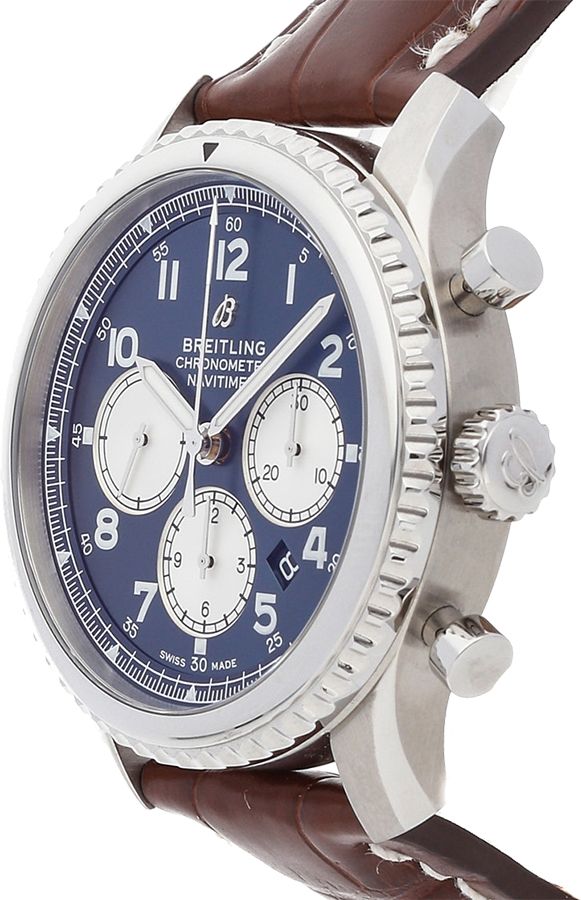 Navitimer 8 B01 Chronograph Brown Strap 43mm