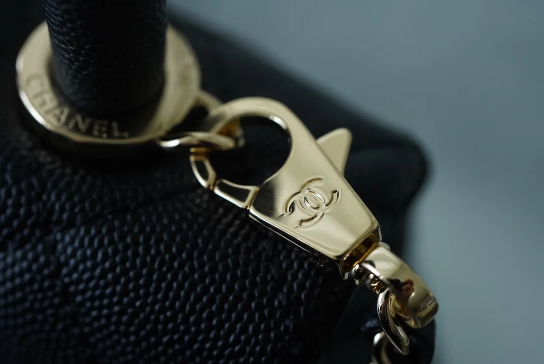 Chanel Classic Mini Flapbag Top Handle Black For Women 7.5in/19cm