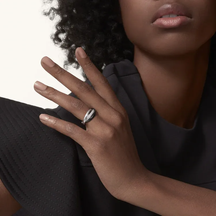 TRINITY RING, CERAMIC, SM