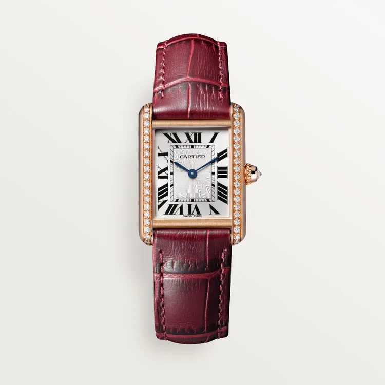 TANK LOUIS  Rose Gold Diamond 22mm