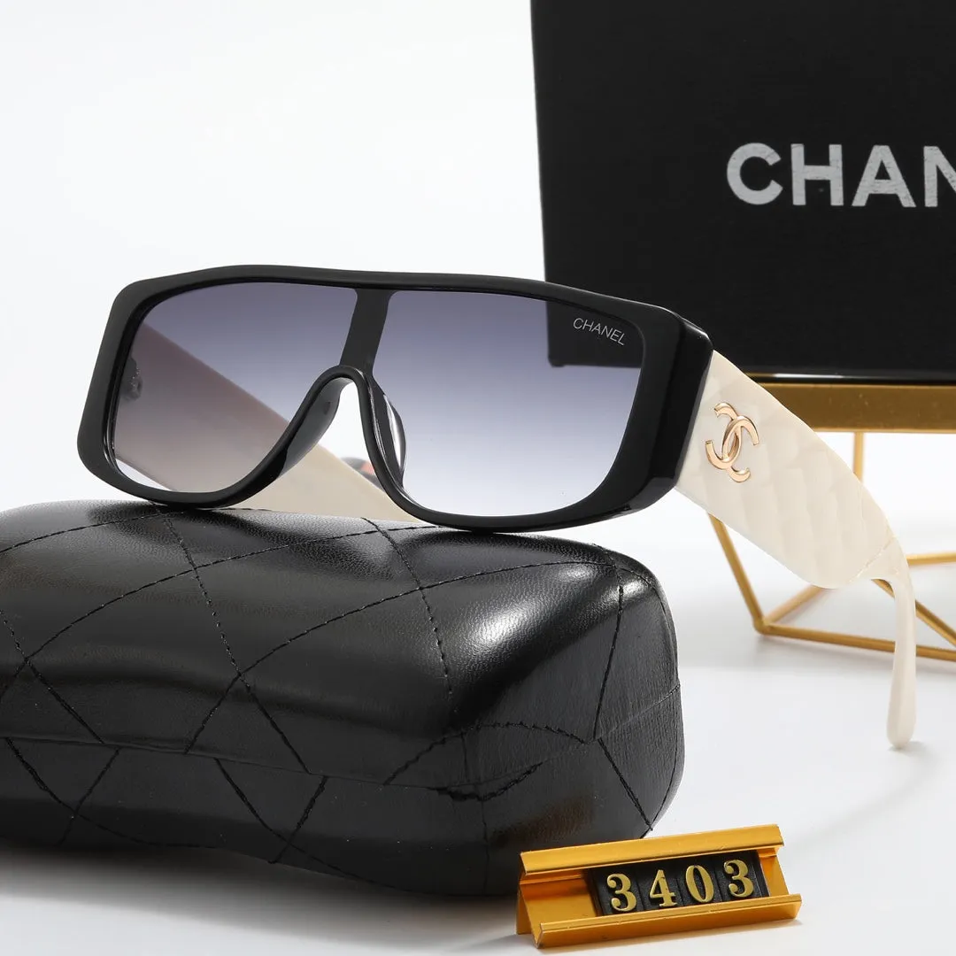 5 color fashion Ringer double C polarized sunglasses