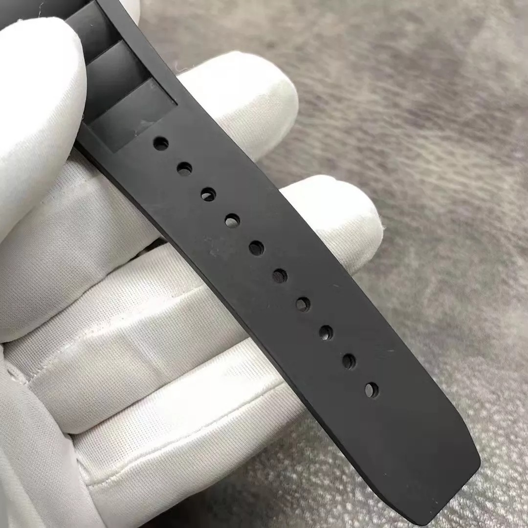 RM055 Skeleton Black Dial Black Bezel Black Rubber Strap KV RMUL2