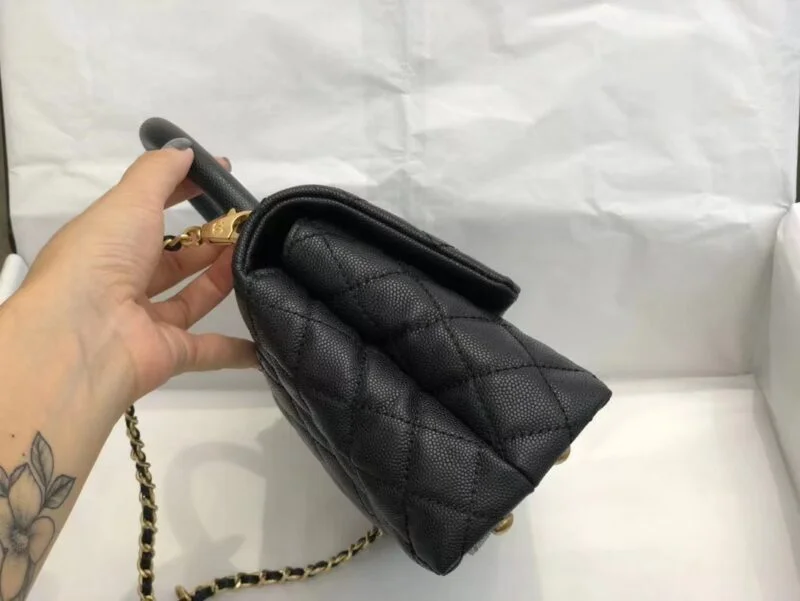 Chanel Coco Handle Black 24*14*10Cm A92990