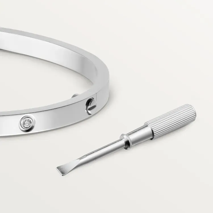 LOVE BRACELET, SMALL MODEL, 10 DIAMONDS