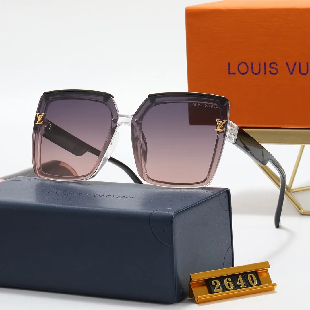 5 colors fashion simple two-color stitching polarized sunglasses