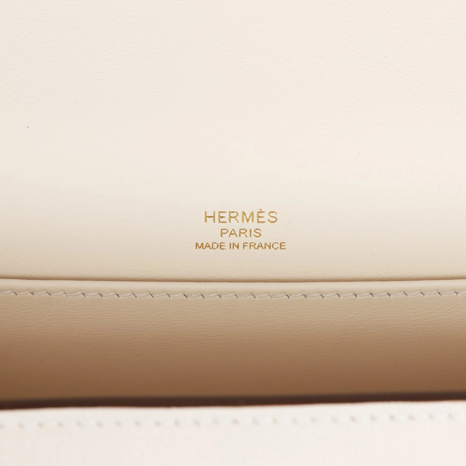 Hermes Geta Nata Chevre Gold Hardware