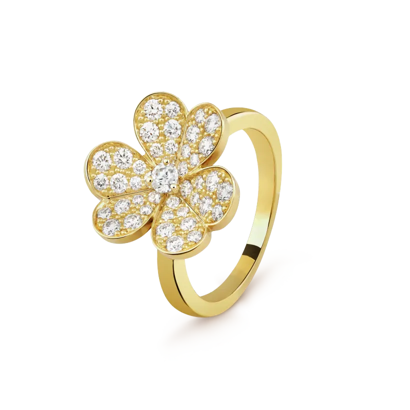 Frivole ring, single flower, small model
