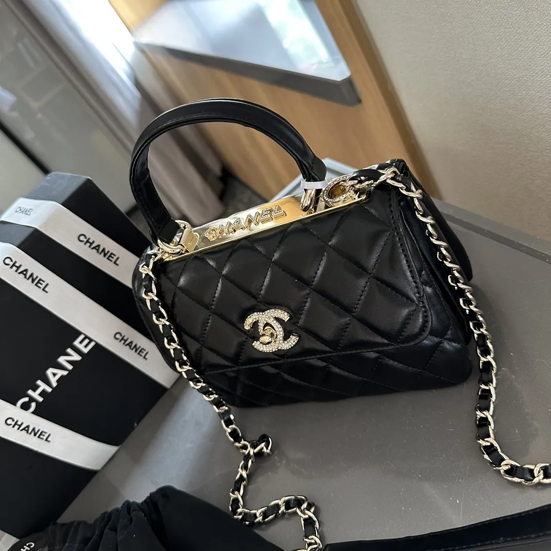 Flap Bag with Top Handle