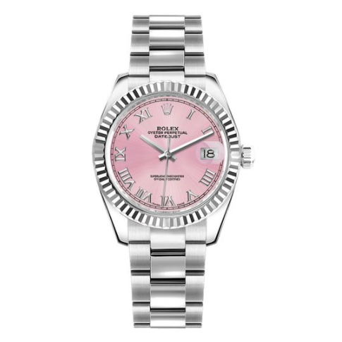 Datejust Pink Roman Numeral Oyster Bracelet 31mm