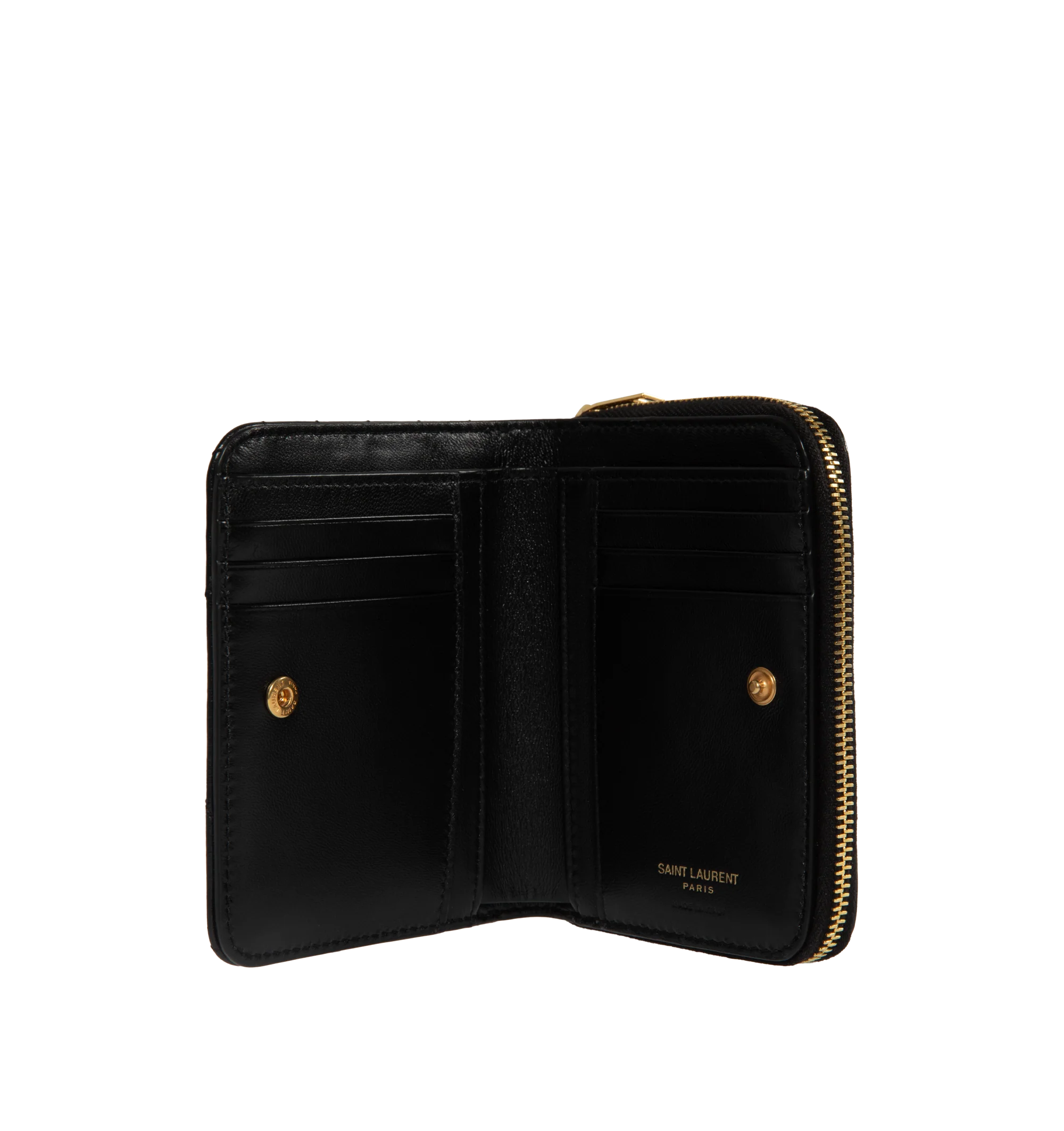 COMPACT ZIP-AROUND WALLET