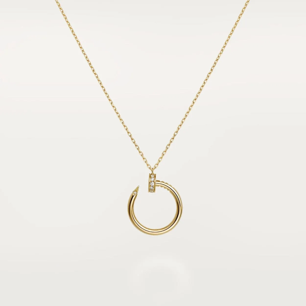 car Inspired  JUSTE UN CLOU Nail Necklace