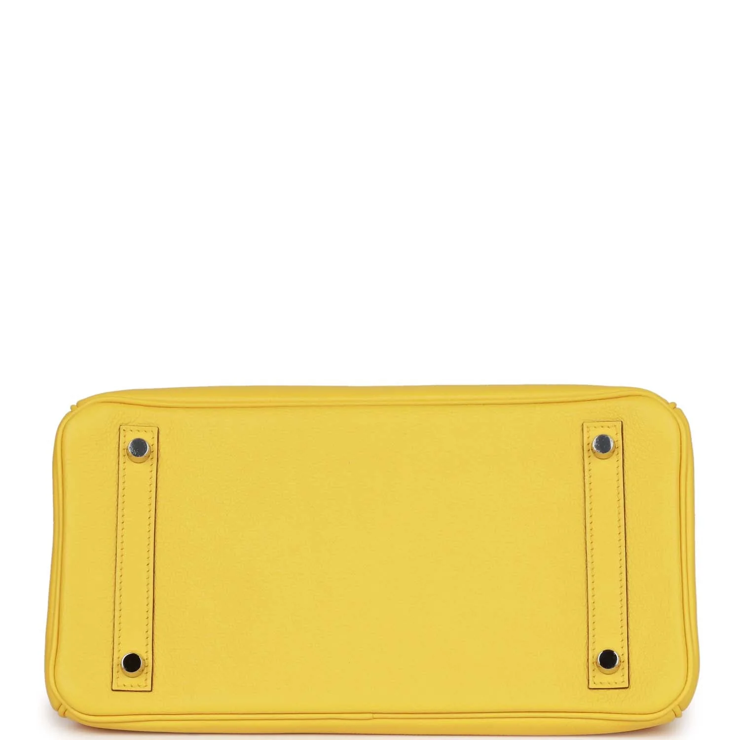 Hermes Birkin 30 Jaune de Naples Taurillon Novillo Palladium Hardware