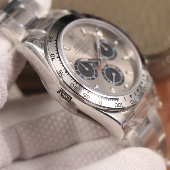 Daytona Steel Dial with Black Subdials 40mm