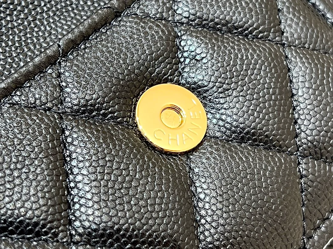 Chanel Small Coin Pocket WOC Shoulder Bag Black For Women, Women’s Bags 7.9in/20cm