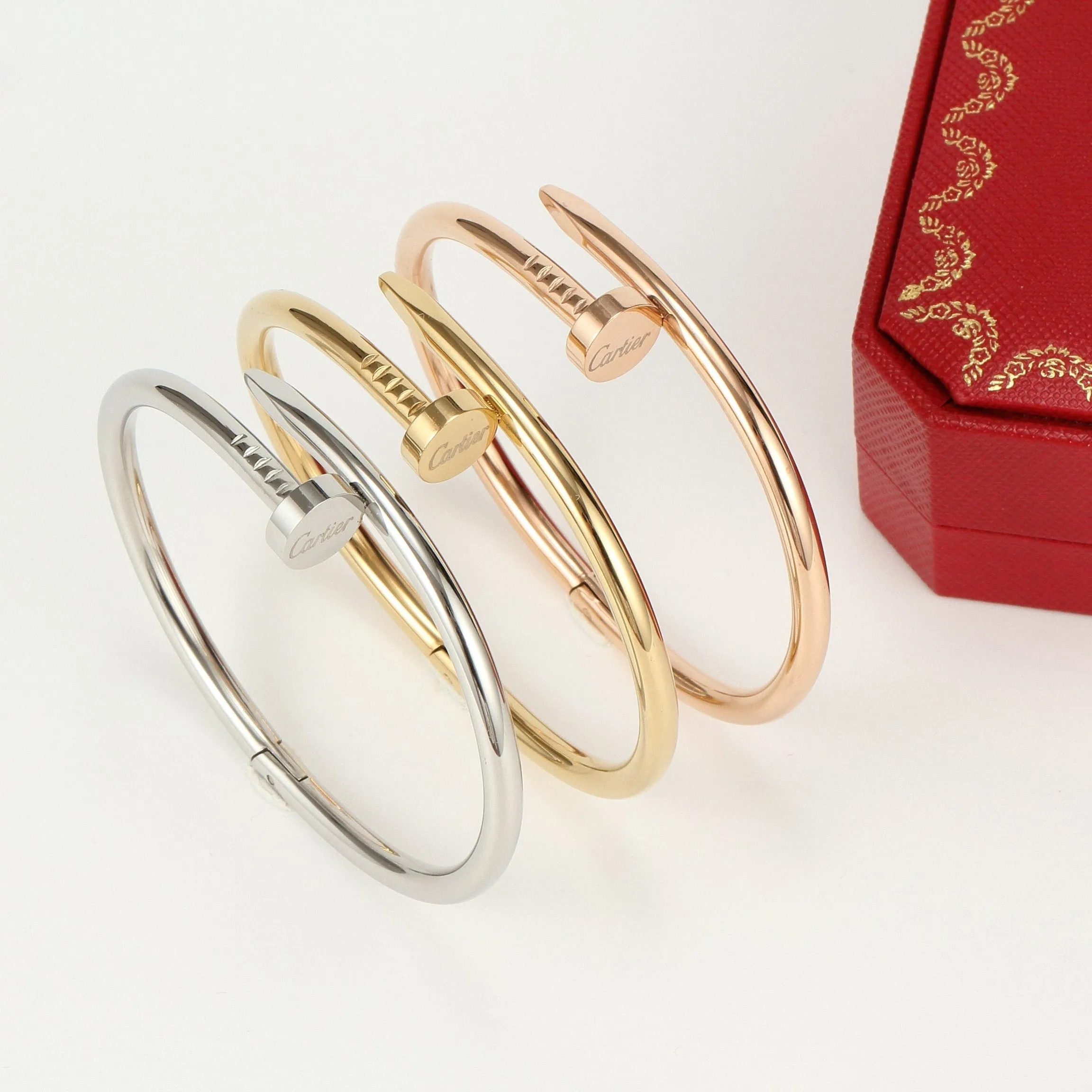 car Inspired Juste Un Clou Nail Bracelet Screw Cuff Bangle