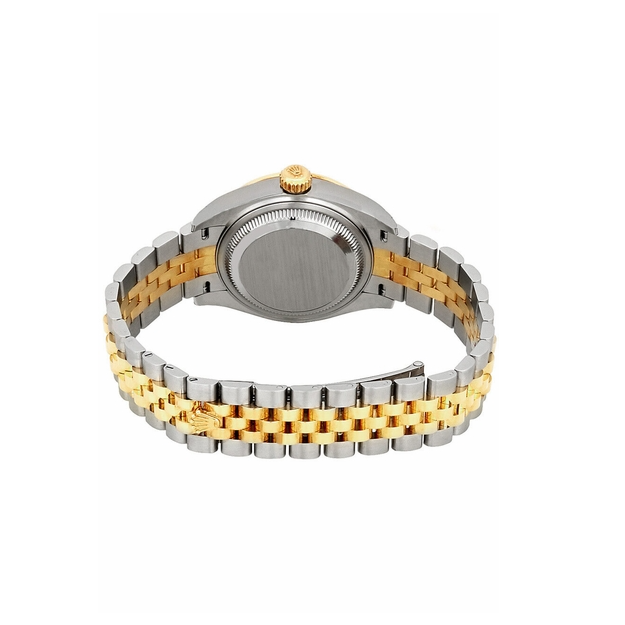 Lady-Datejust Silver Diamond Watch 28mm