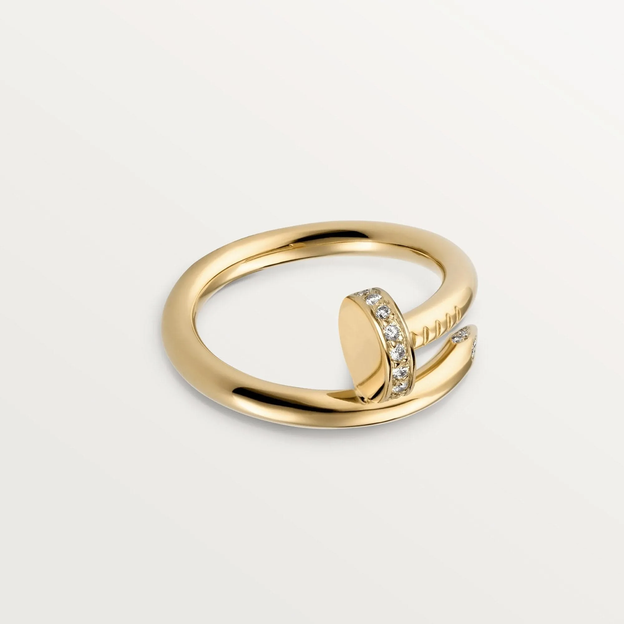 car Inspired Juste Un Clou Screw Nail Ring