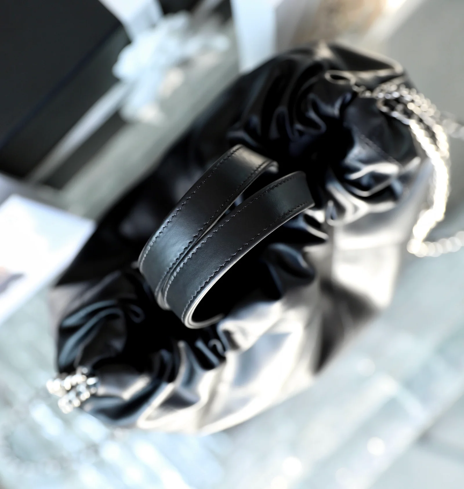 Chanel Large CHANEL 22 Backpack Black For Women, Women’s Bags 19.9in/51cm AS3313 B08037 NH627