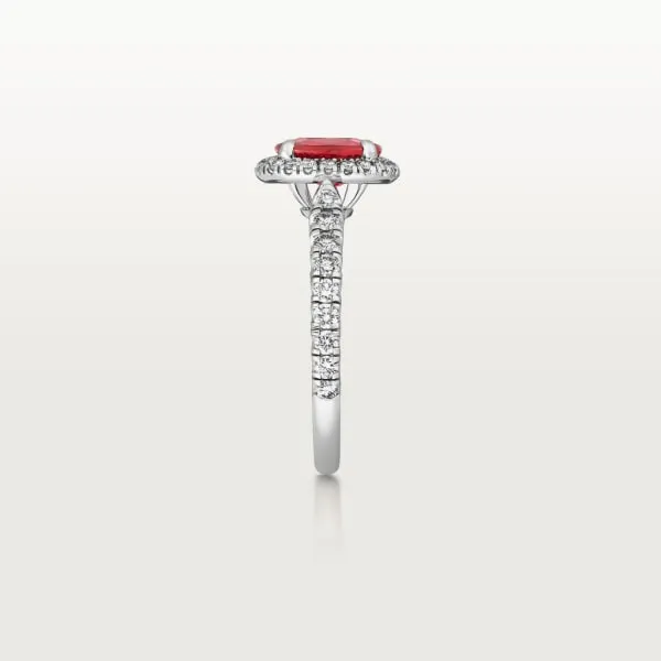 CARTIER DESTINEE SOLITAIRE WITH COLOURED STONE