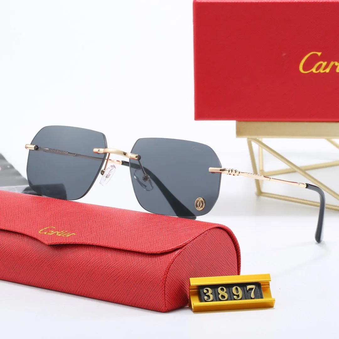 8-color fashionable CA letter sunglasses