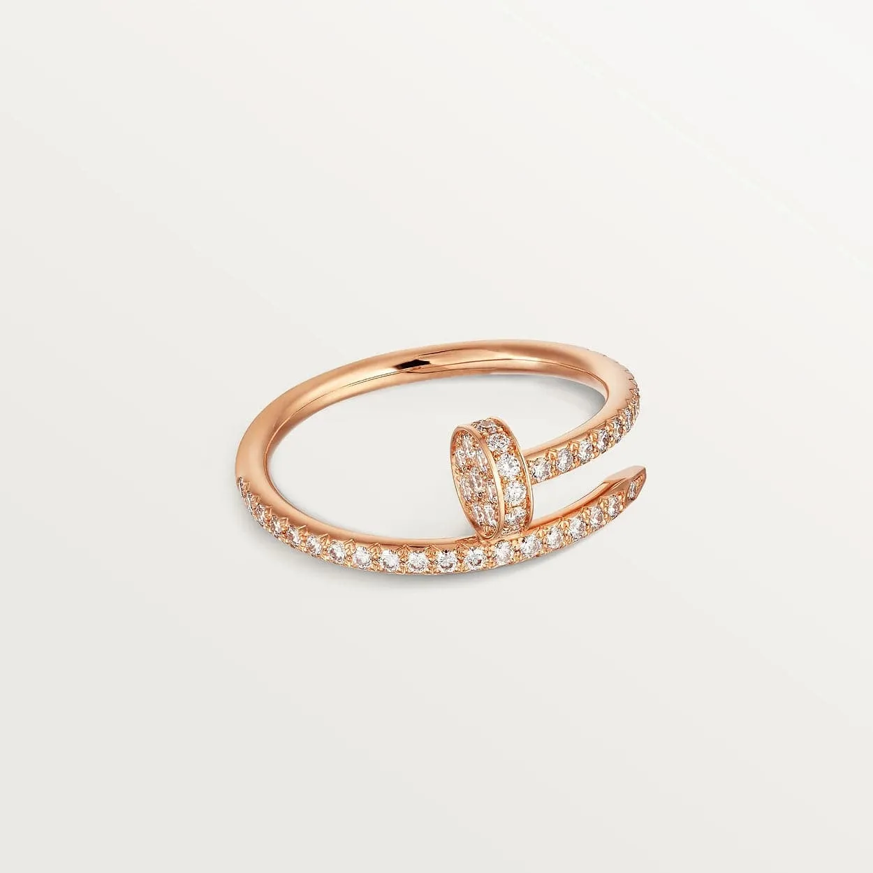 car Inspired Juste Un Clou Nail Ring-Diamond Paved