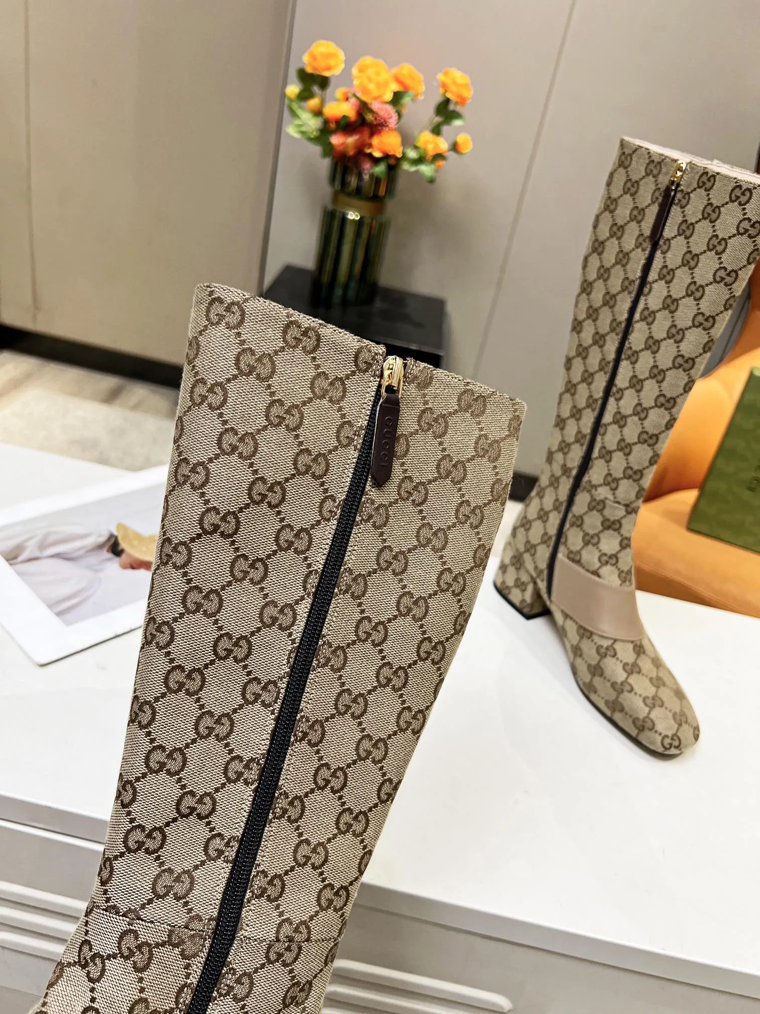 GG women boots heels 5.5 cm