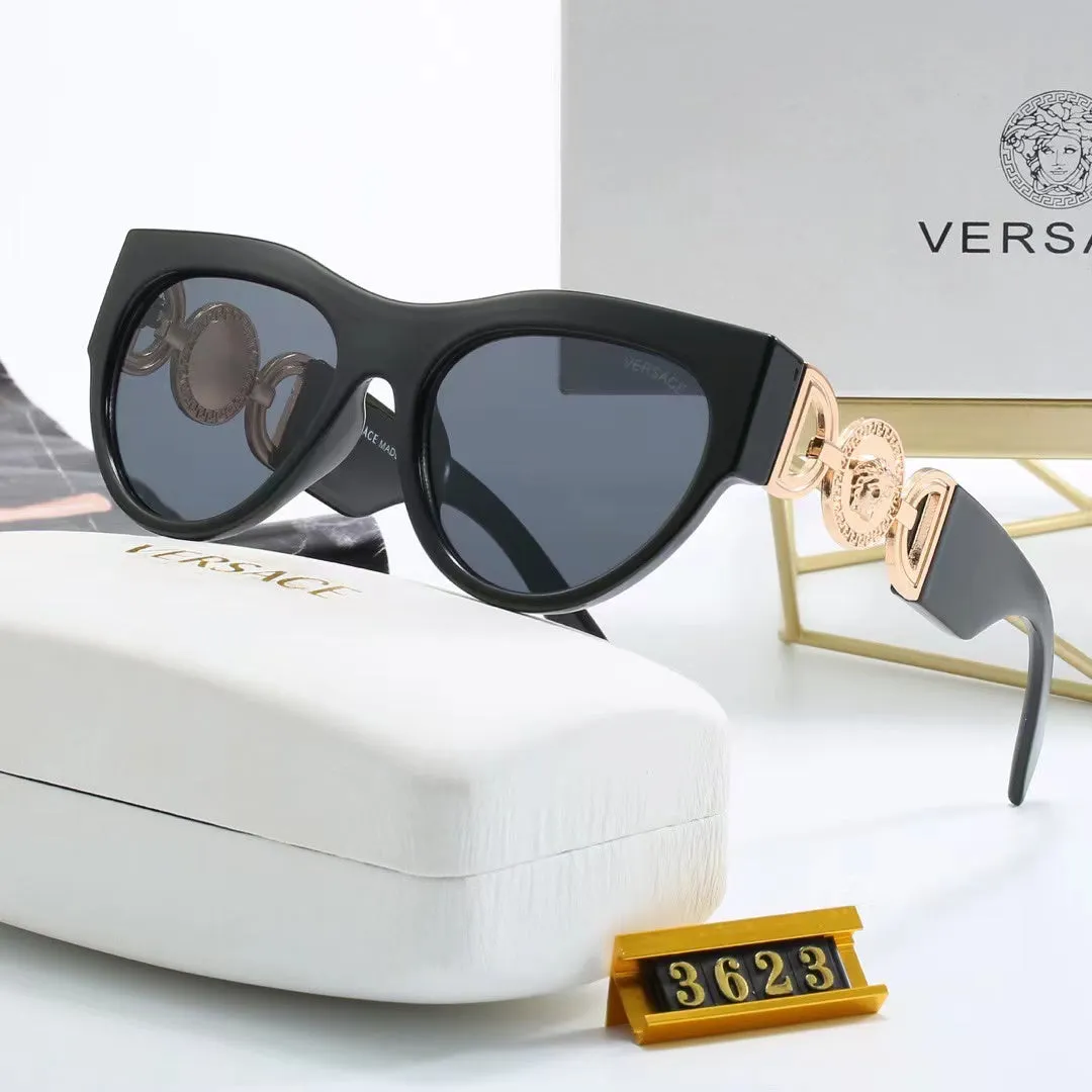 5-color fashionable VE letter sunglasses