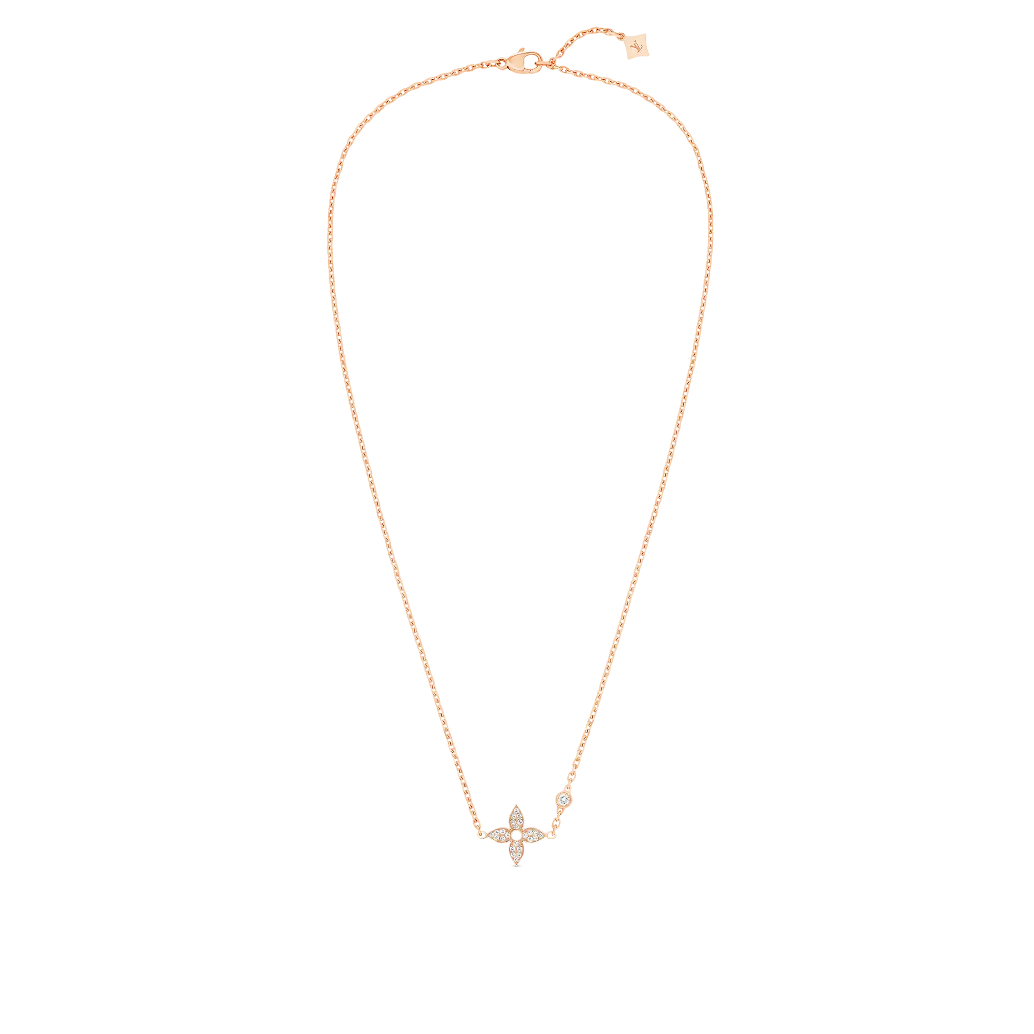 Idylle Blossom Rose Gold and Diamond Pendant
