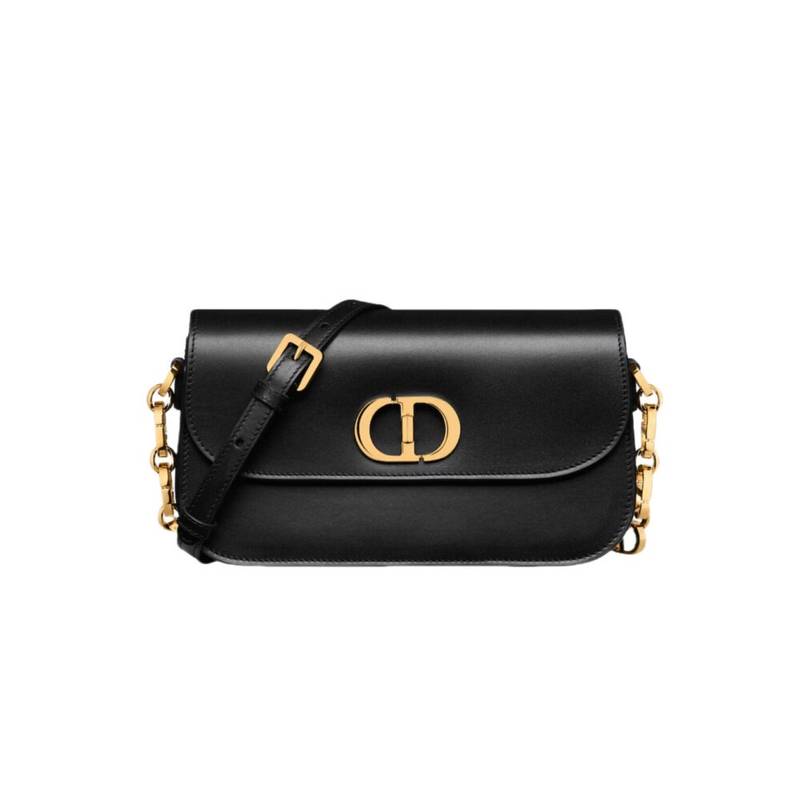 Dior 30 Montaigne Avenue Bag Black Box Calfskin