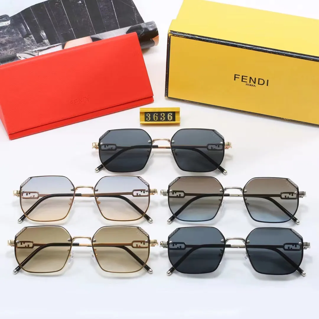 5-color fashionable FF polarized sunglasses