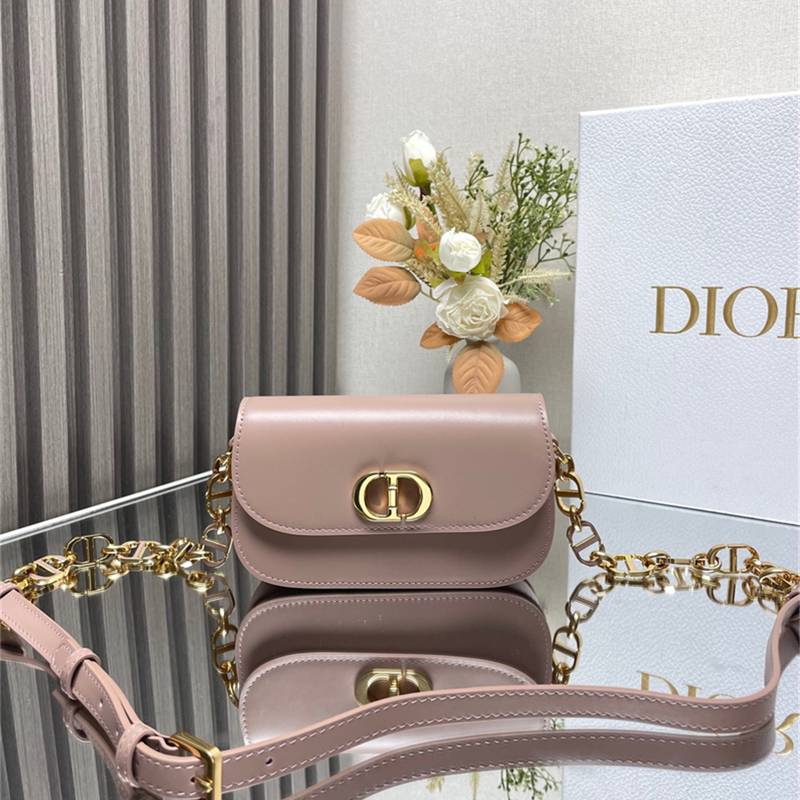 Dior 30 Montaigne Avenue Bag Pink Box Calfskin
