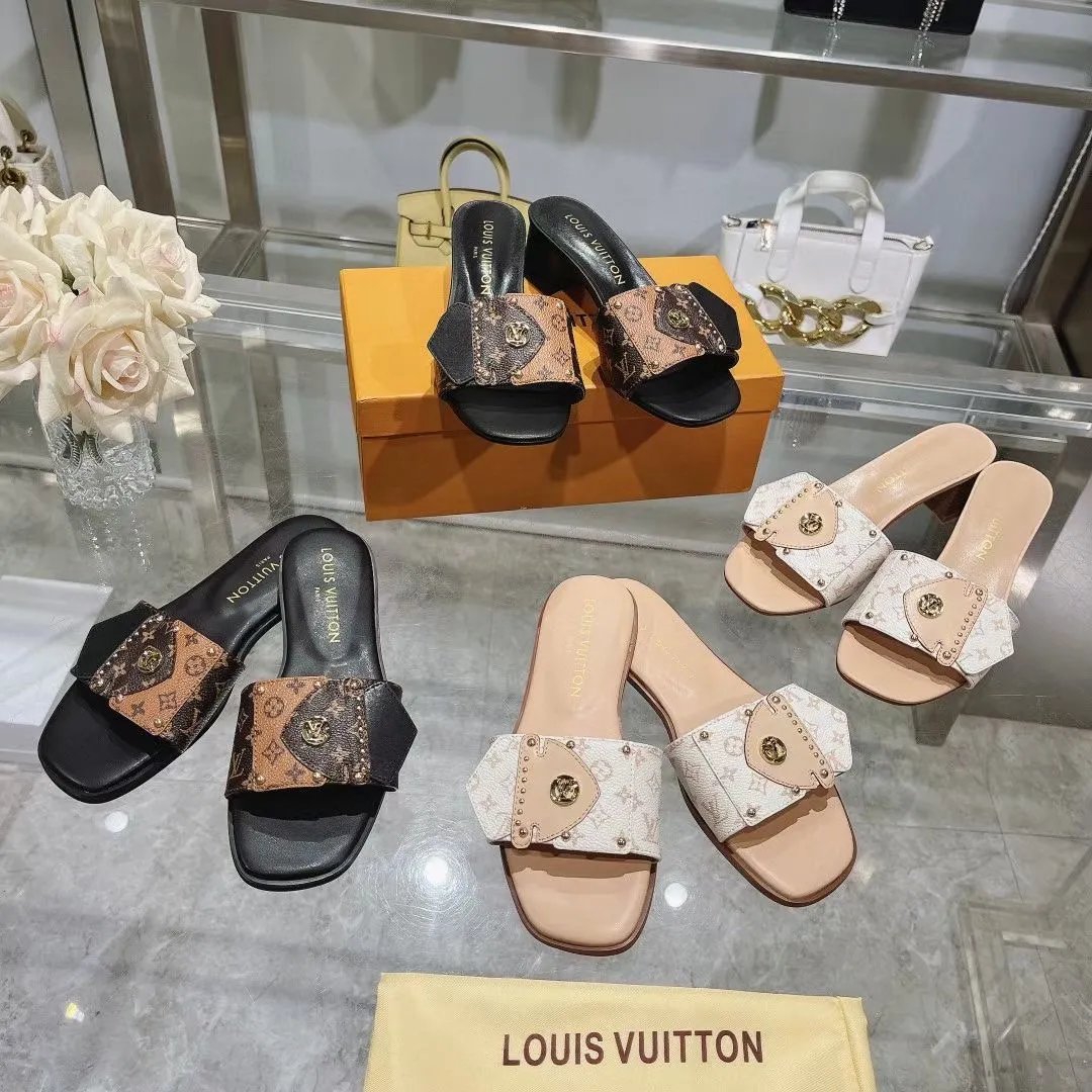 Louis 2024 new arrival women slippers 01