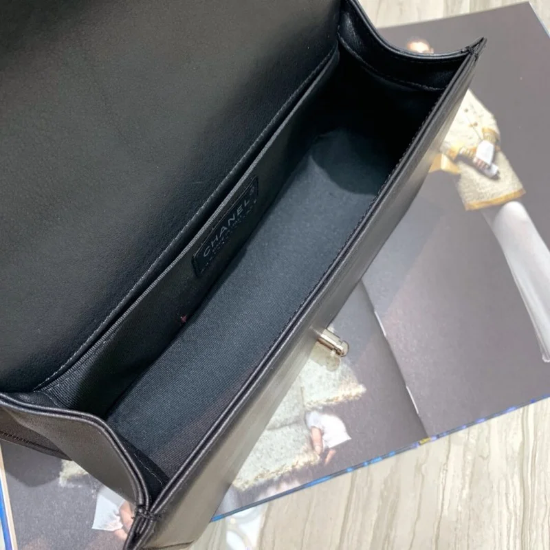 Chanel Calfskin Boy Chanel Handbag A67086