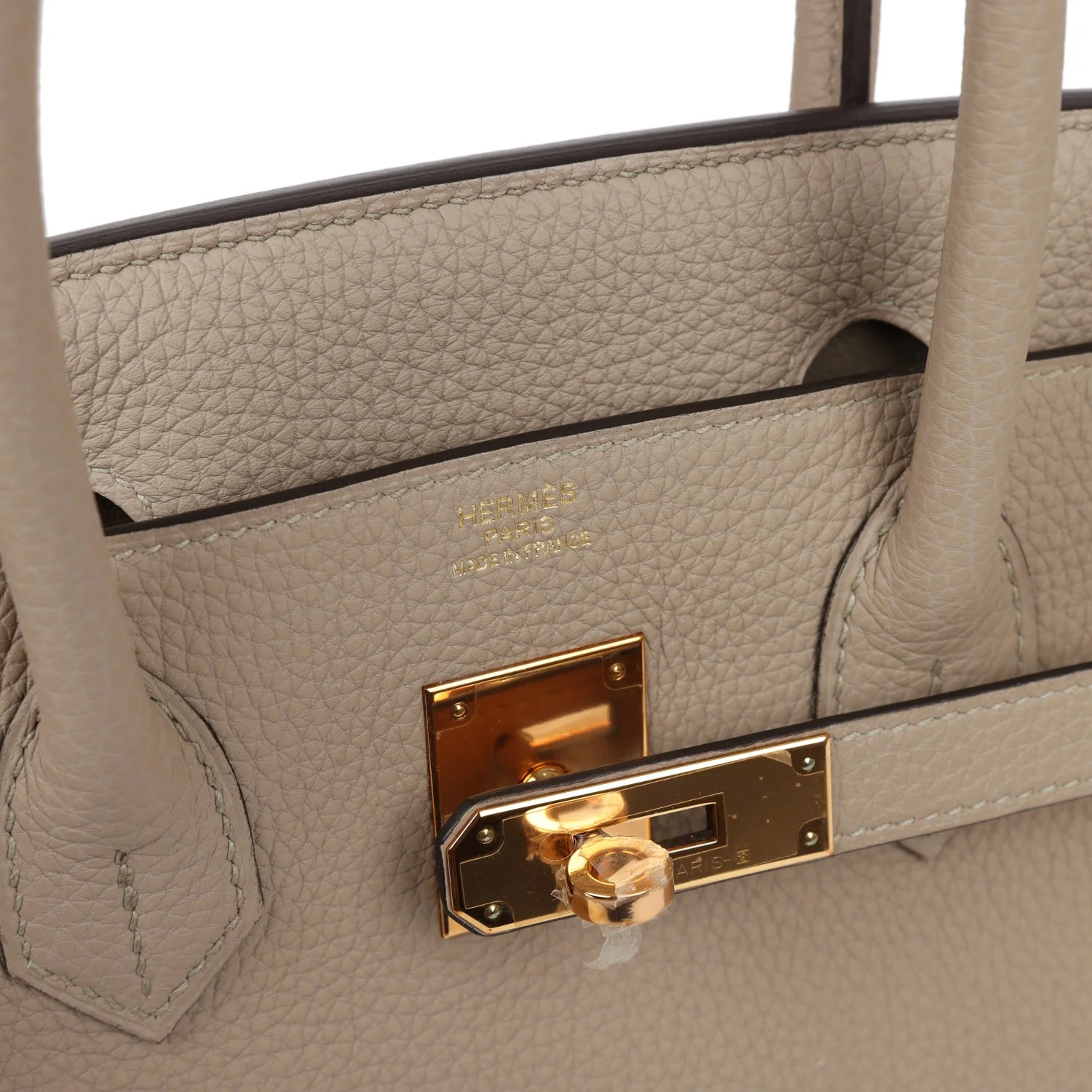 Hermes Birkin 30 Gris Tourterelle Togo Rose Gold Hardware