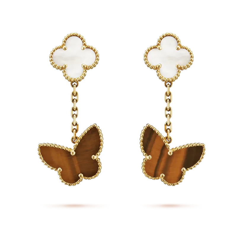 Lucky Alhambra earrings, 2 pendants