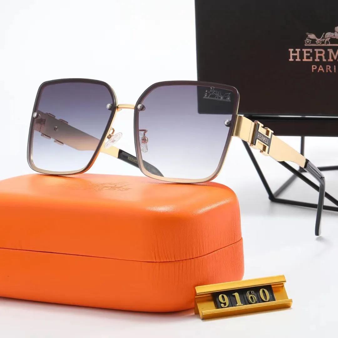 6-color fashionable H letter polarized sunglasses
